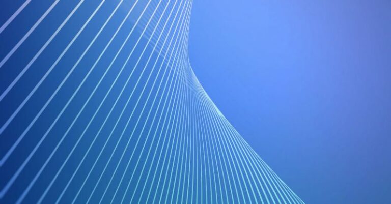 Pattern - White and Blue Surface Illustration