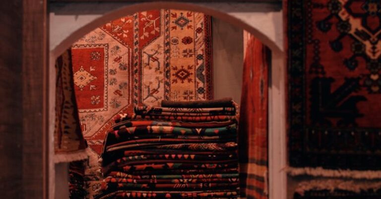 Styles - Black White and Red Tribal Rug